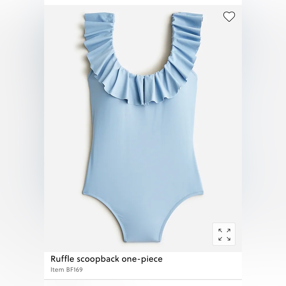 J Crew Ruffle Swimsuit